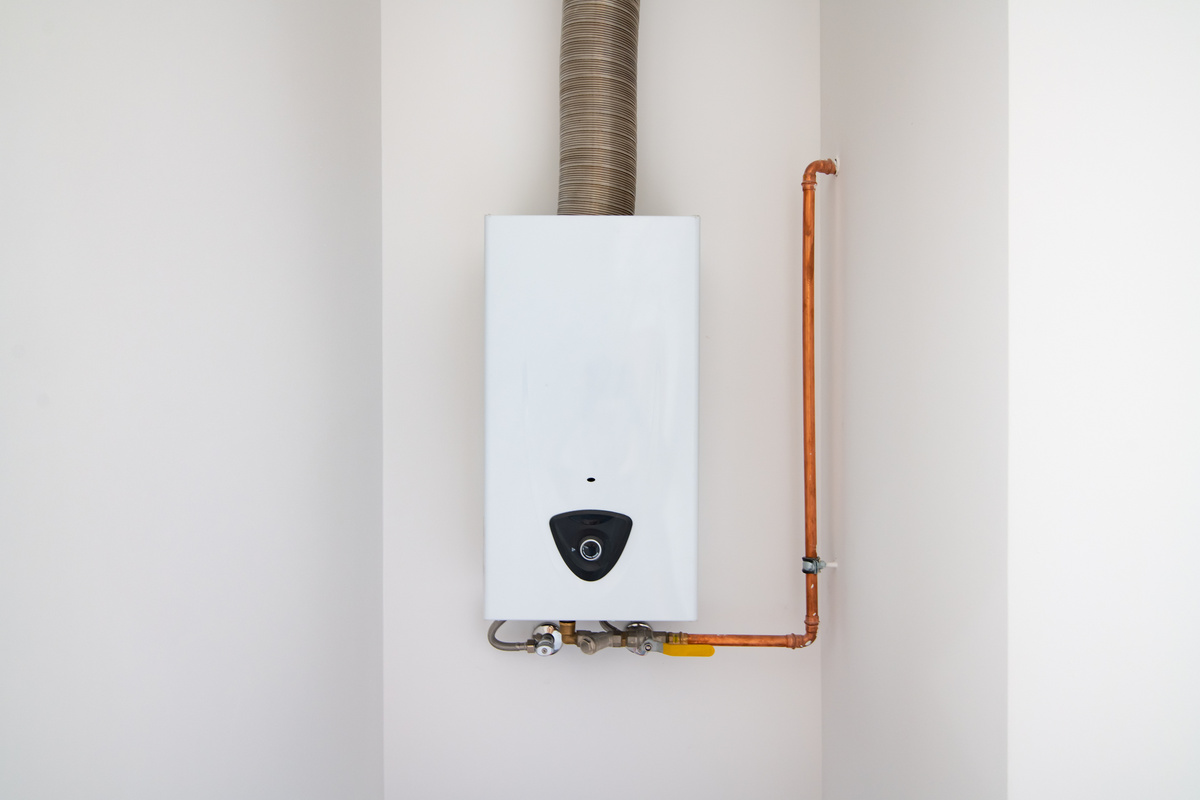 Modern home gas water heater