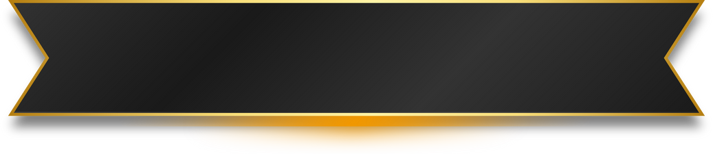 neon gold dark rectangle banner