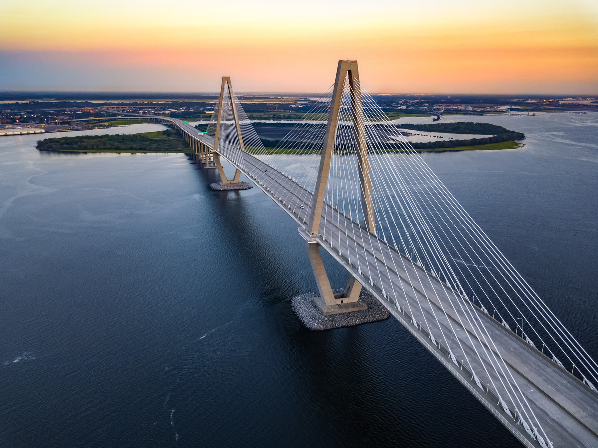 Charleston SC skyline